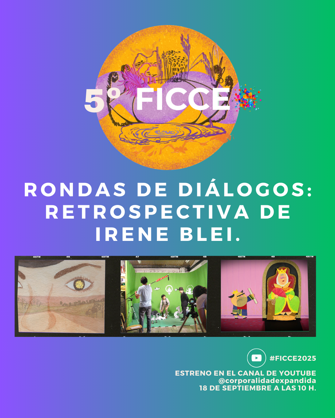 RONDA DE DIÁLOGOS. SALUD: ANCESTRALIDADES, PRÁCTICAS DE SALUD Y EXPERIENCIAS DE CUIDADO. 
                                                VIRTUAL POR CANAL DE YOUTUBE. 13 de octubre. Hora: 12:00HS (Argentina)